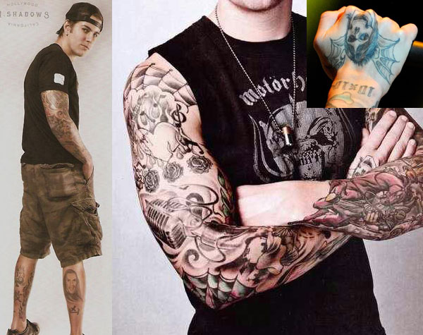 Avenged Sevenfold アヴェンジド セヴンフォールド のタトゥー Tattoo Gig 有名人のタトゥー画像