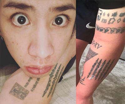 ONE OK ROCK（ワンオクロック）のタトゥー | TATTOO GIG | 有名人のタトゥー画像