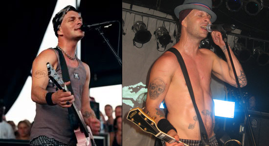 Rancid(ランシド)のティム・アームストロングのタトゥー2