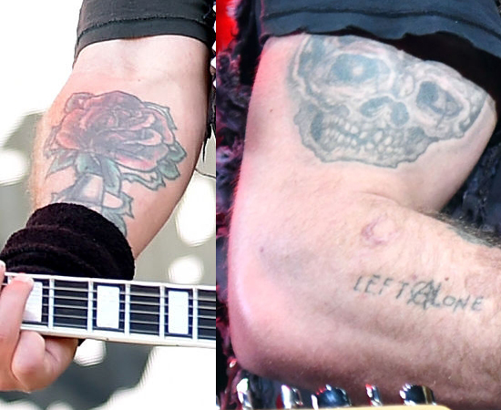 Rancid(ランシド)のティム・アームストロングの右前腕のタトゥー